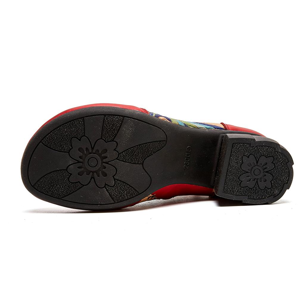 GKTINOO Winter Warm Fur Genuine Leather High Heels Ankle Boots For Women Boots Side Zipper Soft Comfort Personality Botas