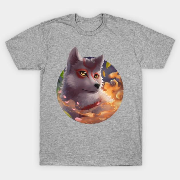 

Самые дешевые мужские отличные футболки Okami Heavens Illumination Футболка с круглым вырезом Футболки с принтом Футболка 2XL серый