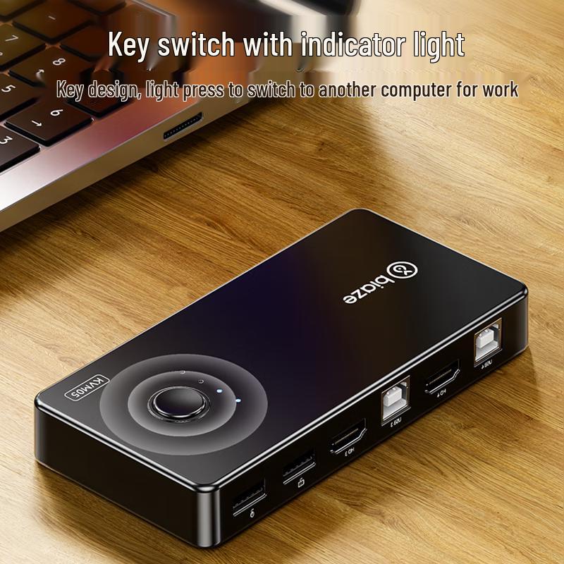 BIAZE 4-Port 4K HDMI KVM Switch