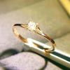 Huitan Colored Cubic Zirconia Women Rings for Wedding Party Luxury Gold Color Bright Female Rings Party Trendy Jewelry Drop Ship