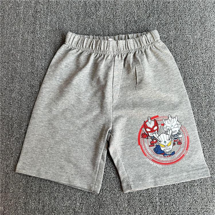 

Детские эластичные махровые шорты серии Ультрамен - Летняя одежда в стиле японского аниме 150 cm