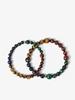 4 Tiger Eye Gemstone Bracelets