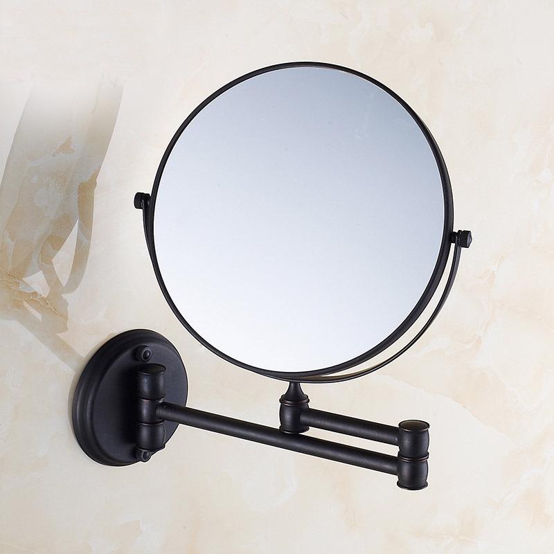 Punch-free Black Aluminum Bathroom Towel Rack and Accessories Set