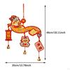 Cartoon Chinese Year Blessing Hanging Decoration Bell Pendant Lightweight Lunar