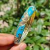 Crown Crown Cloisonne Bracelet Colored Dropper Oil Women's Hand Bracelet  Gifts for Women Girl