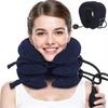 Foldable Cervical Traction Device Adjustable Neck Traction Pillow  Posture Correct