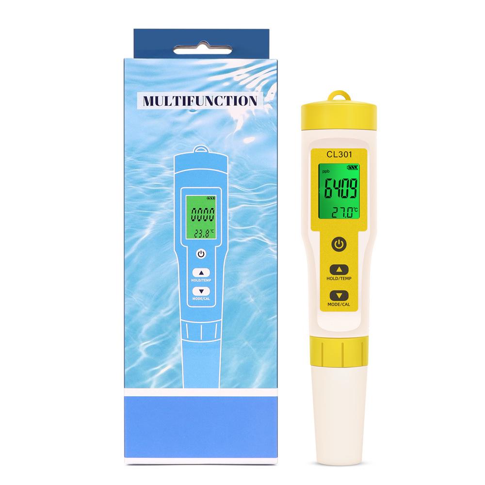 TDS and pH Water Quality Test Pen for Household Use: High Precision EC Conductivity Measurement Instrument