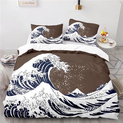 Japan Ukiyoe Genre Painting Printed 3d Bedding Set 2/3pcs Duvet Cover Sets Pillowcases Single Double Twin Full Queen King Size