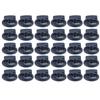 30pcs Metal Cord Lock End Toggle Double Hole Spring Stopper Fastener Slider Toggles End for