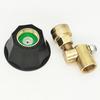 Black Nozzle Copper Garden Sprinkler Head Stainless