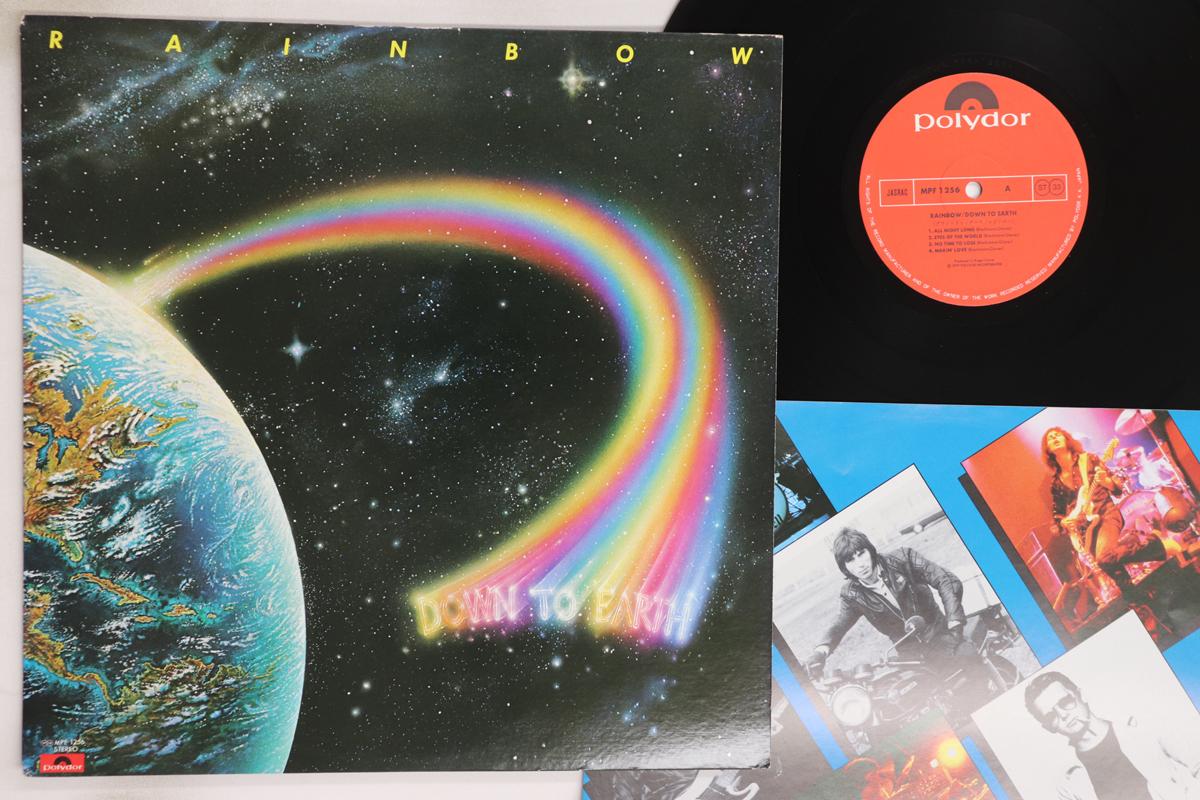 

LP Record RAINBOW - Down To Earth MPF1256 POLYDOR 1979 Japan Rock Used