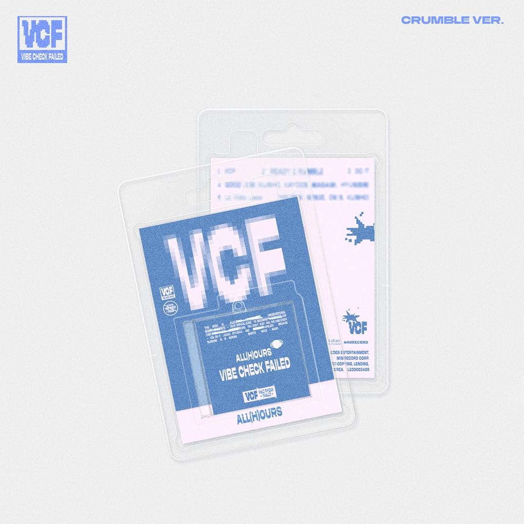 ALL(H)OURS [VCF] 4th MINI ALBUM (CRUMBLE Ver.)
