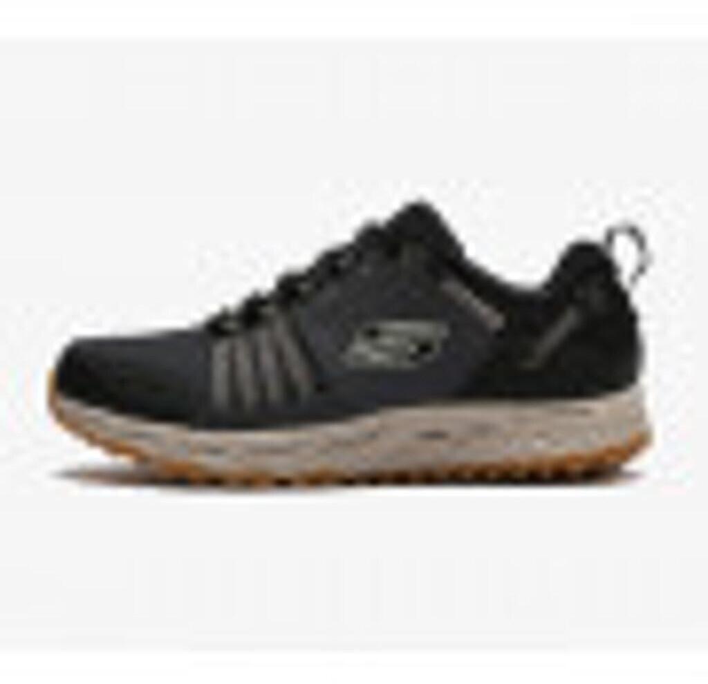 Кроссовки Skechers Escape Plan черный кожаный/угольный