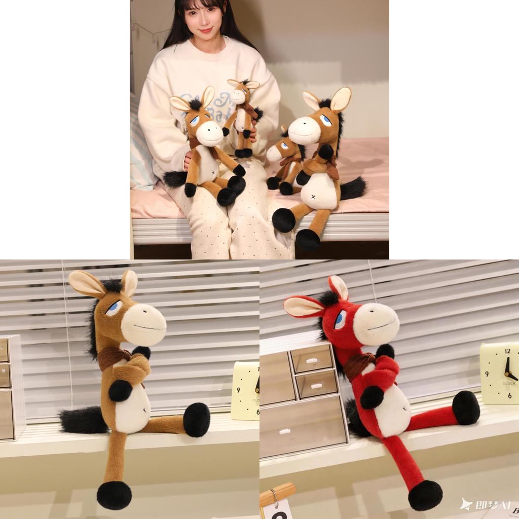 New Year Horse Plush Plushie Lucky Animal Gift For Company Events