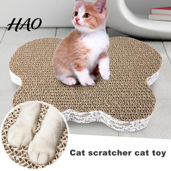 Cat Scratching Board Scratcher Eco-friendly Compact Corrugated Paper Higher Save Space Density Pad for Family