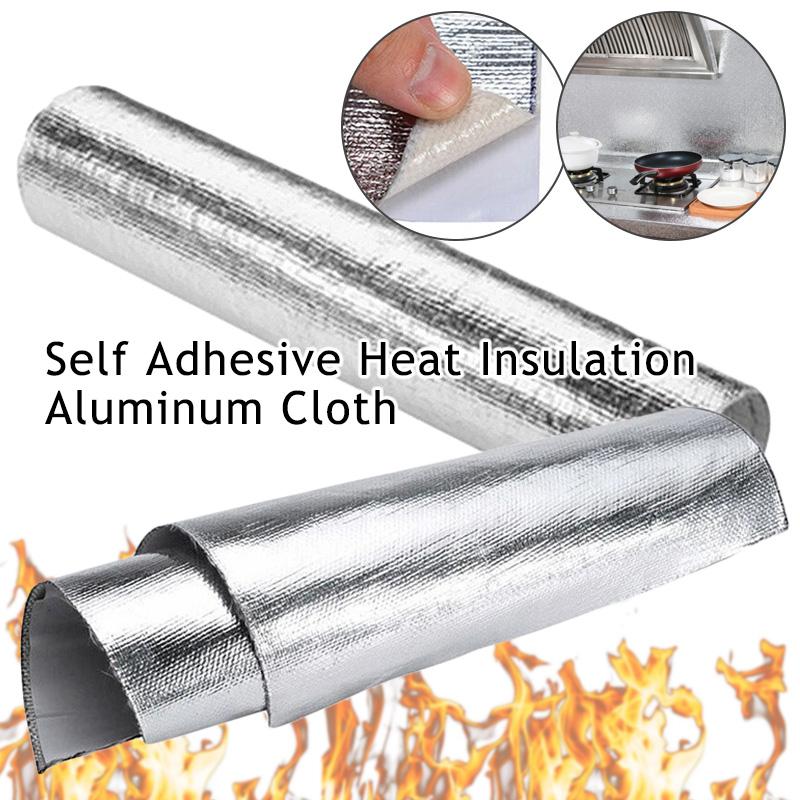 SelfAdhesive Fiberglass Aluminum Foil Paper Insulation Cloth Adhesive-Backed Aluminum Foil Tape High Temperature Resistant Cloth