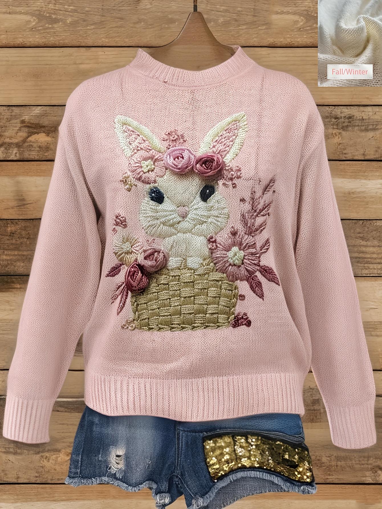 All kinds of pattern sweaters Christmas tree printing loose round neck long sleeves autumn new TEMU European station hot sale S