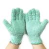 Multipurpose Dust Collection Gloves Soft Absorbent Corals Fleece For Home Cleaning Tasks Gentle On Furniture Surfaces