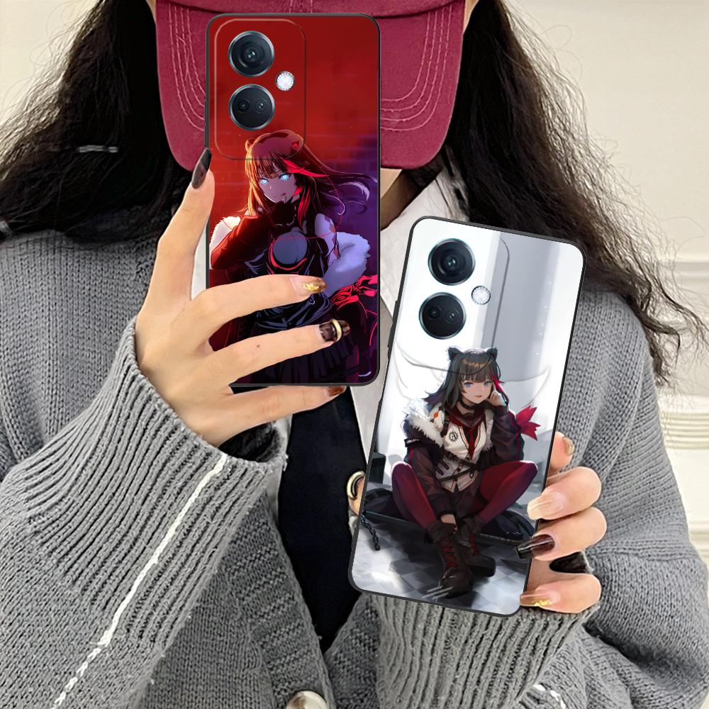 Arknights Zima Matte TPU Mobile Phone Case for OPPO Reno 14 13 12 11 10 9 8 7 6 5 F T Pro 5G Colorful Printing Cover
