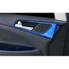 Fit For Hyundai Tucson 2016-2021 Titanium Blue Inner Door Handle Cover Trim 4PCS