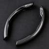 For Ford Focus Mustang GT SHELBY ST LINE STLINE Mondeo Carbon fiber Car Steering Wheel Cover New Anti-slip Protection Cushion