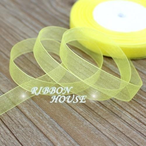 (50 yards/roll) 12mm organza ribbons wholesale gift wrapping decoration Christmas ribbons