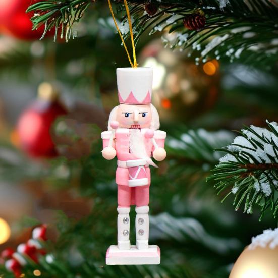 Yousheng 4Pcs Wooden King Soldier Figurine Cartoon Soldier Statue Sculpture Home Office Bookshelf Desktop Decoration Ornament Festival Gift