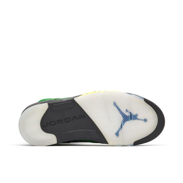 CK6631-307 Nike Air Jordan 5 Oregon Ducks (Men's)