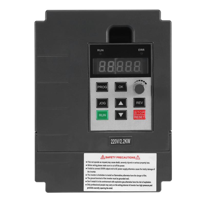 

A34R 2.2KW 220V Variable Frequency Drive Inverter Single To 3 Phase CNC VFD Universal