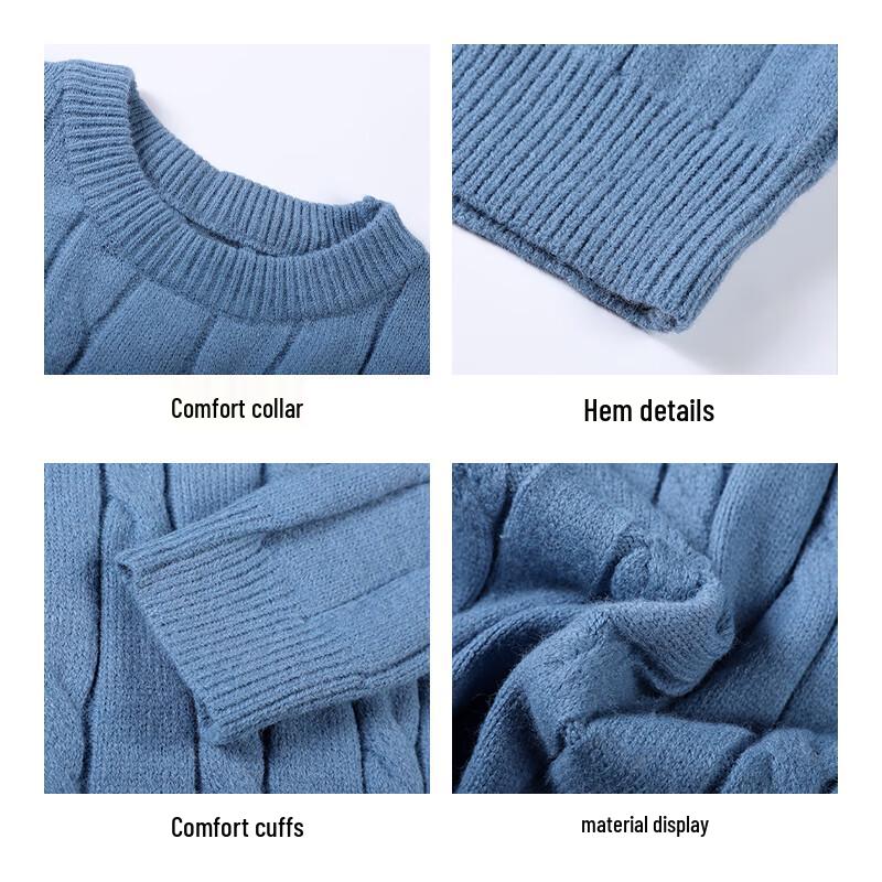 EASTERN CAMEL Unisex Rundhals-Pullover