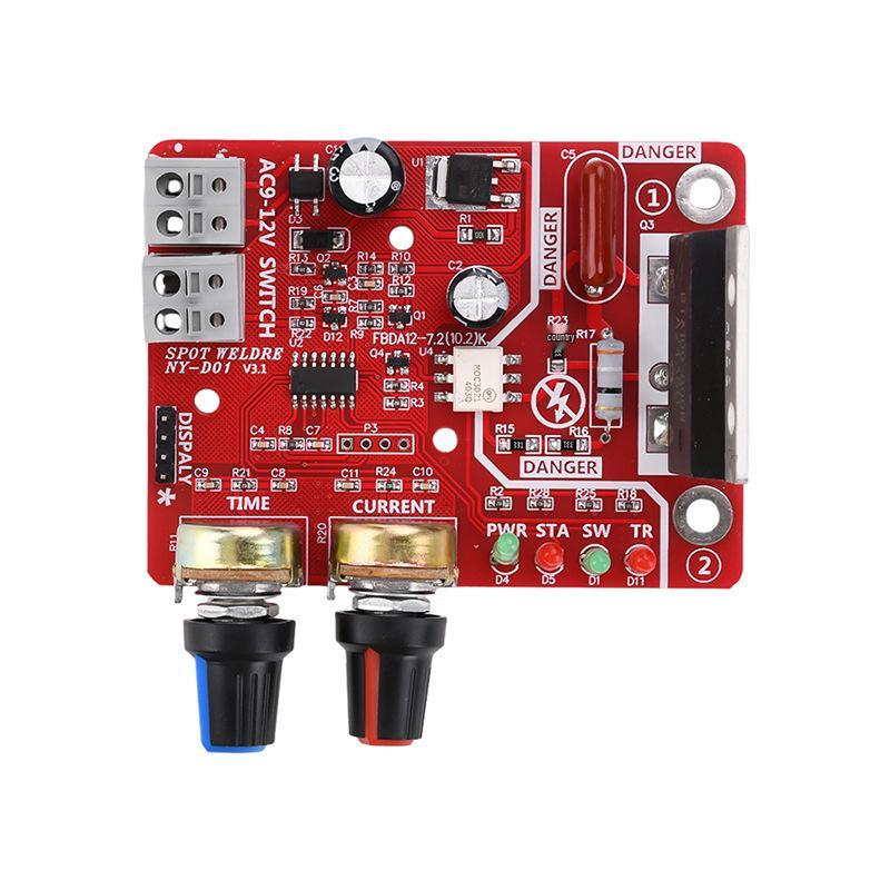 NY-D01 40A Digitale Impuls-Punktschweißgerät-Steuerplatine mit Zeiteinstellung