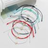6-piece Set of Bohemian Style Colorful Rope Woven Heart Star Multi-layer Layered Women's Bracelet