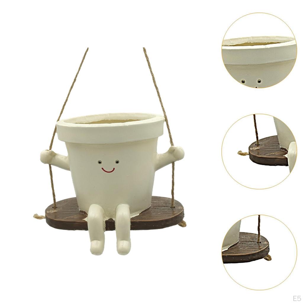 Adorable Cartoon Flower Pot for Home Decor