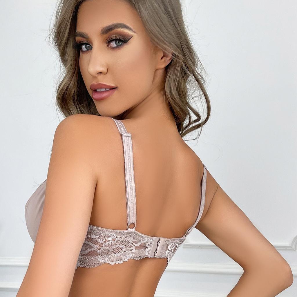 Lace Push-up Underwire Sexy Bra, Plus Size Bra