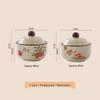 Chinese Retro Ceramic Single-Serve Stew and Soup Pot with Lid