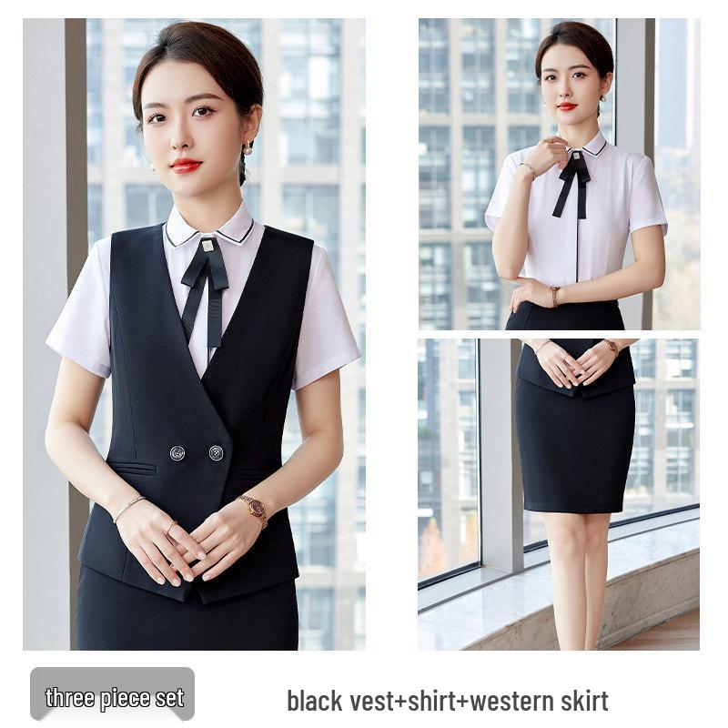 Unisex Professional Vest for Hotel and Catering Staff