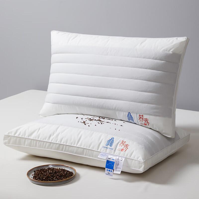 Adult Buckwheat Cervical Support Pillow Pair