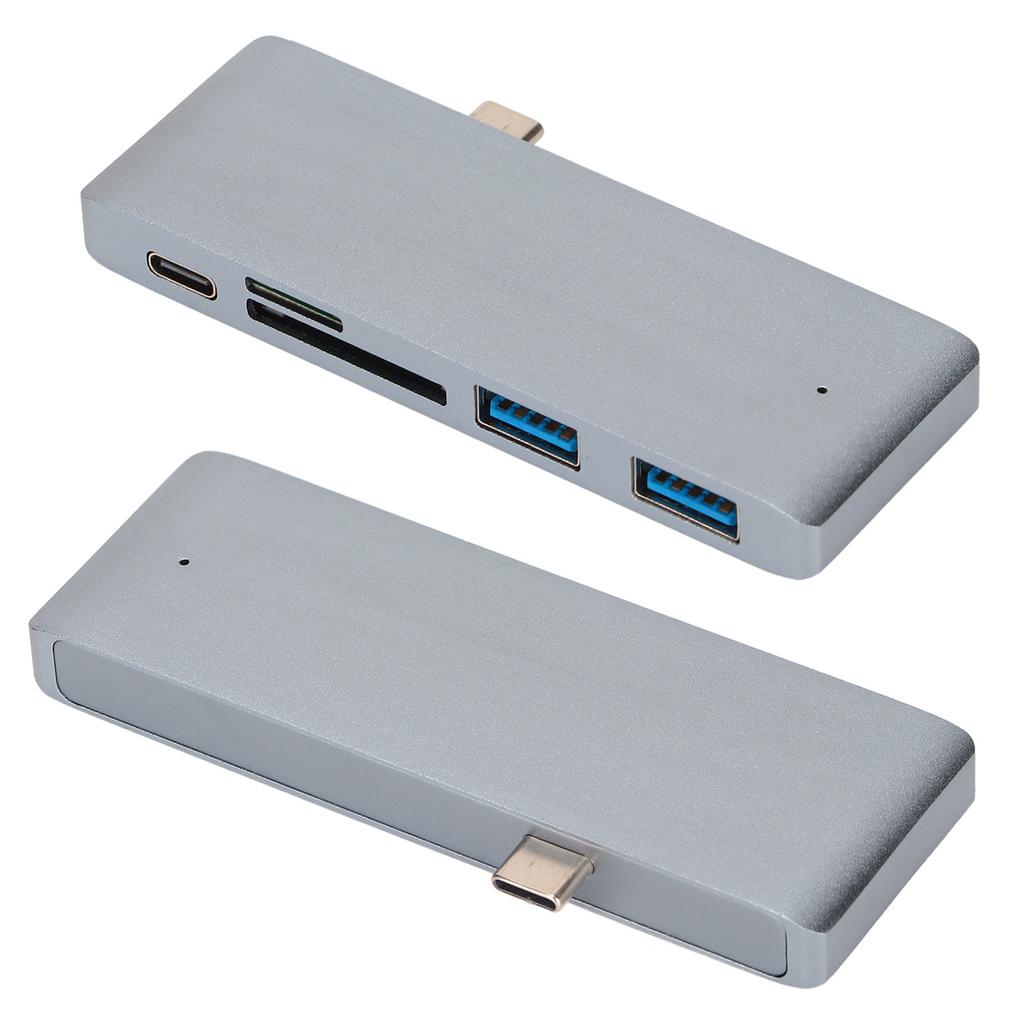 Přenosný USB C Hub 5 v 1 PD Rychlý Multi Port Rozšíření USB C Adaptér pro MacBooks pro Tablet