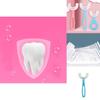U-shaped Baby Toothbrush Designed For 1 Year Old With Fun And Safe Silicone