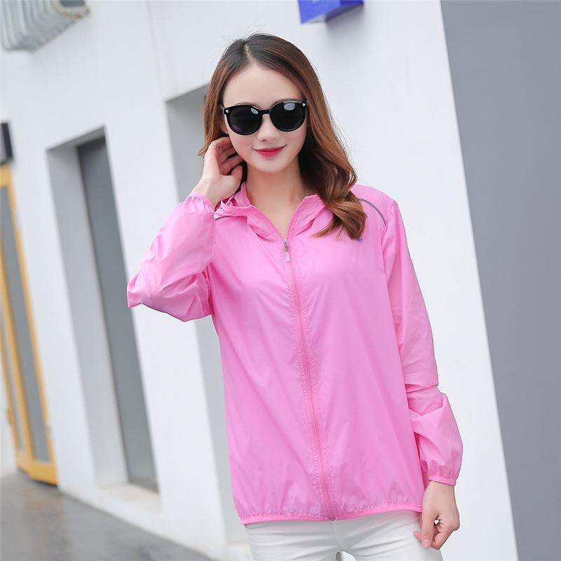 Candy Color Outdoor Camping Hiking Jackets Men Windproof Ultra Light Foldable Quick Dry Waterproof Sun UV Protection Coat