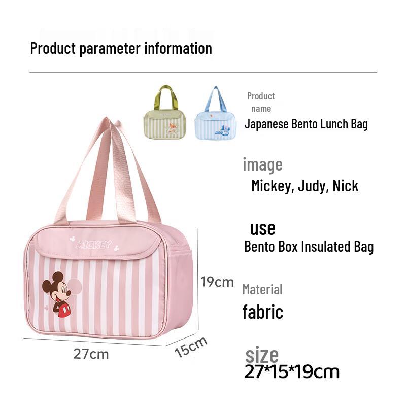 Disney Cartoon Insulated Lunch Bag