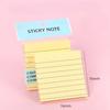 100PCS Sticky Notes - 5-Color Memo Pads, Tearable for Office, Home & School, Perfect for Holidays & Gifting