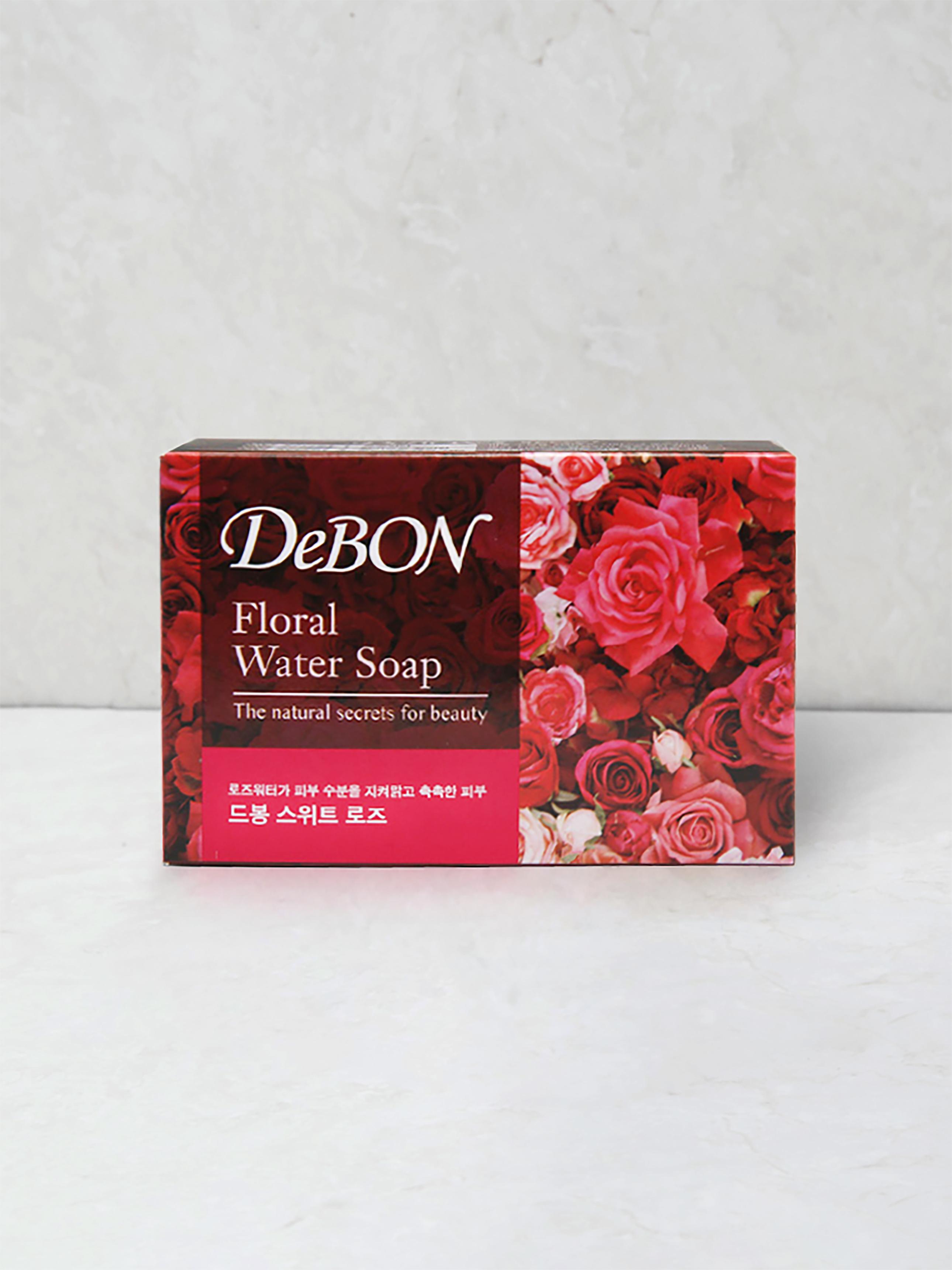 Debon Sweet Rose Scented Soap Bar 100g 1ea