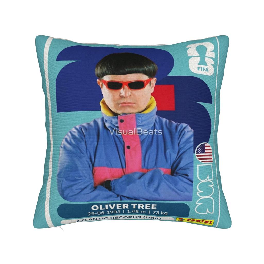 Oliver Tree Παράξενος Διασκεδαστής Μαξιλαροθήκη Άνετο Κάλυμμα Μαξιλαριού για Καναπέ Διακόσμηση Σπιτιού Ρετρό Μοντέρνο Κάλυμμα Μαξιλαριού