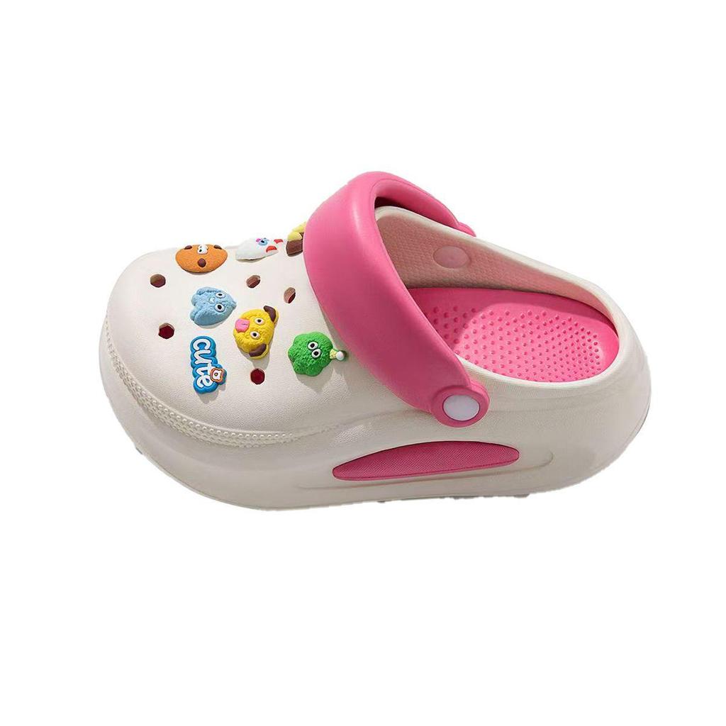 2024 Women's Cute Closed-Toe Height-Boosting Non-Slip Beach Sandals