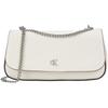 Elegant Commuter Letter Logo Synthetic Material Shoulder Crossbody Bag Small Women Bags Lily-White 4F3172G-FUP