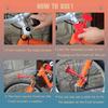 Creativity Metal Air Horns Loud Sounds Easy Installation Bike Horn Classic Multipurpose Bicycle Horn For Any Vehicles