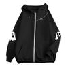 Women's Fashion Casual Long Sleeve Solid Color Hooded Sweatshirt Tops
