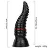 33.5CM Adult Sex Toy Big Black Realistic Dildo for Anal Huge Dick Penis Strap on Simulation Octopus Feet Fisting BDSM Slave