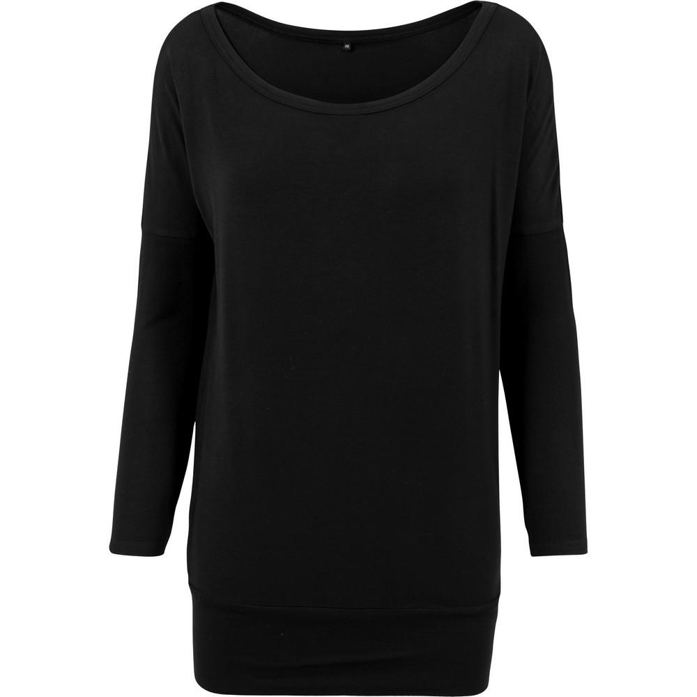 Build Your Brand Womens/Ladies Viscose Long-Sleeved Sweatshirt